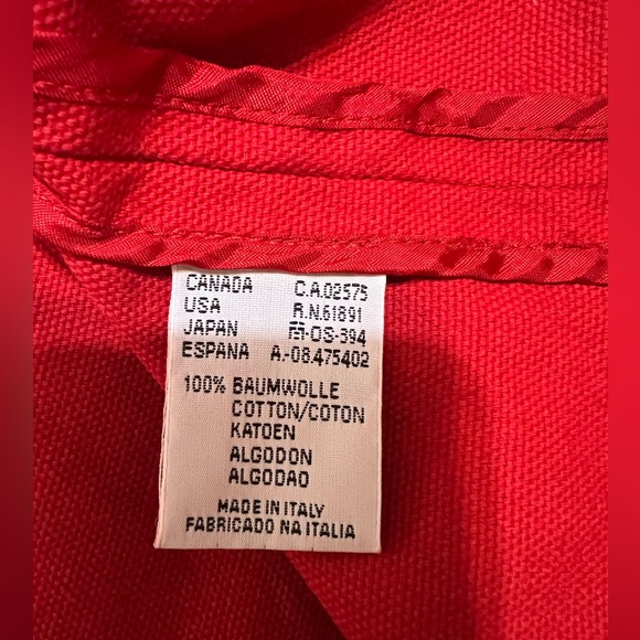 Vintage 80s Escada Red Jacket - Picture 5 of 7